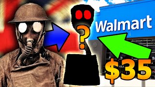 WW1 US/British Gas mask from Walmart! (SBR)