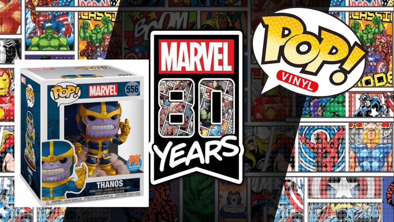 Funko pop Thanos 80 años Deluxe