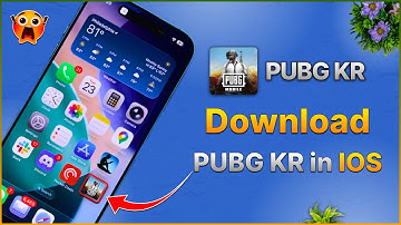 Download PUBG KR in IOS 🔥 - PUBG Koren Download in iPhone - PUBG KR