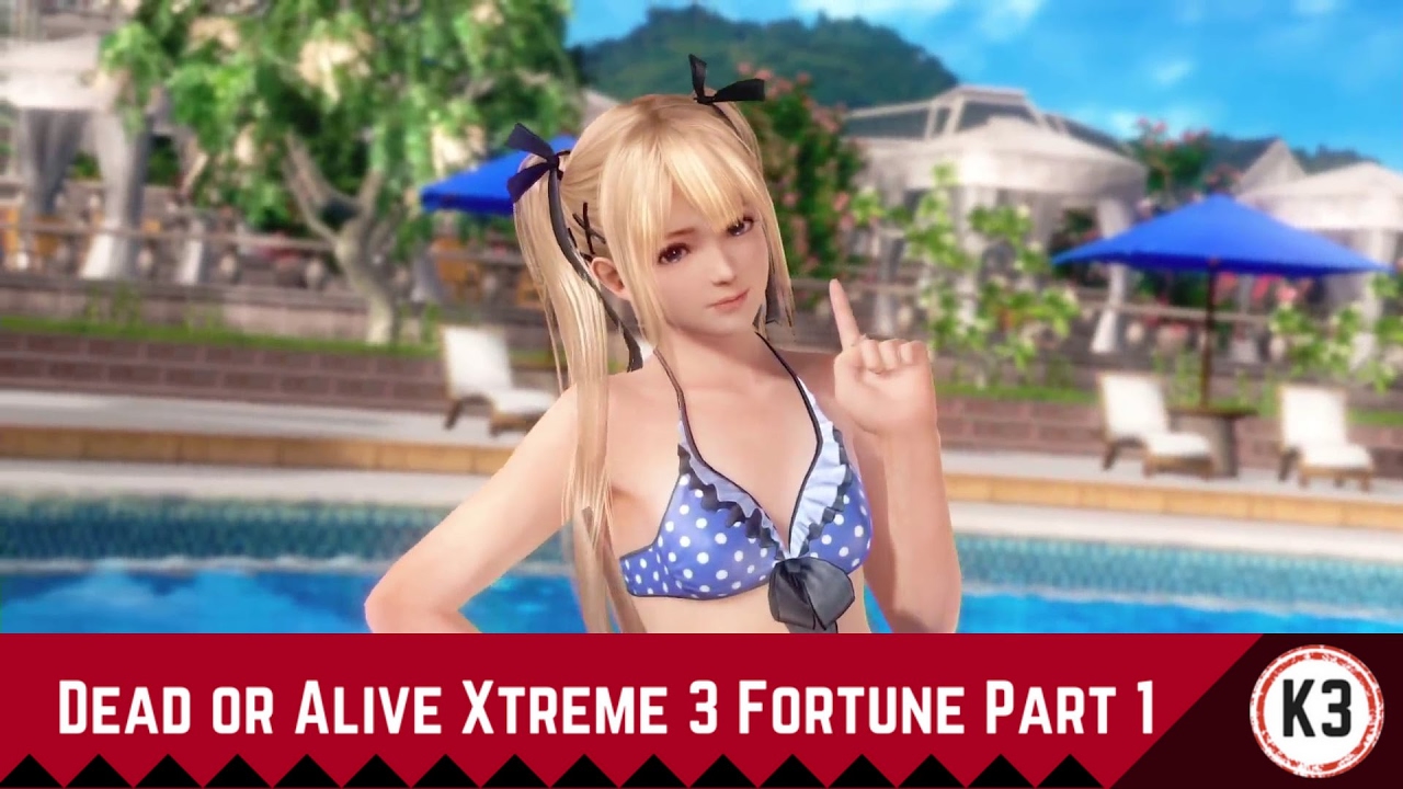 Let's Play! Dead or Alive Xtreme 3 Fortune Part 1 (PS4) - YouTube