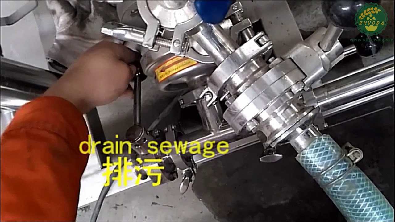 100L home brewing equipment YouTube