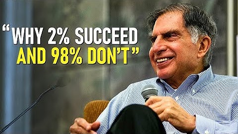 Why 2% Succeed and 98% Don