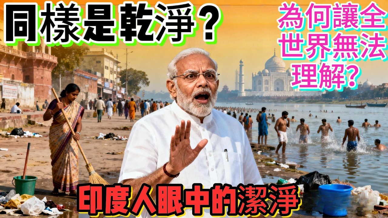 同樣是乾淨？印度人眼中的潔淨，為何讓全世界無法理解？