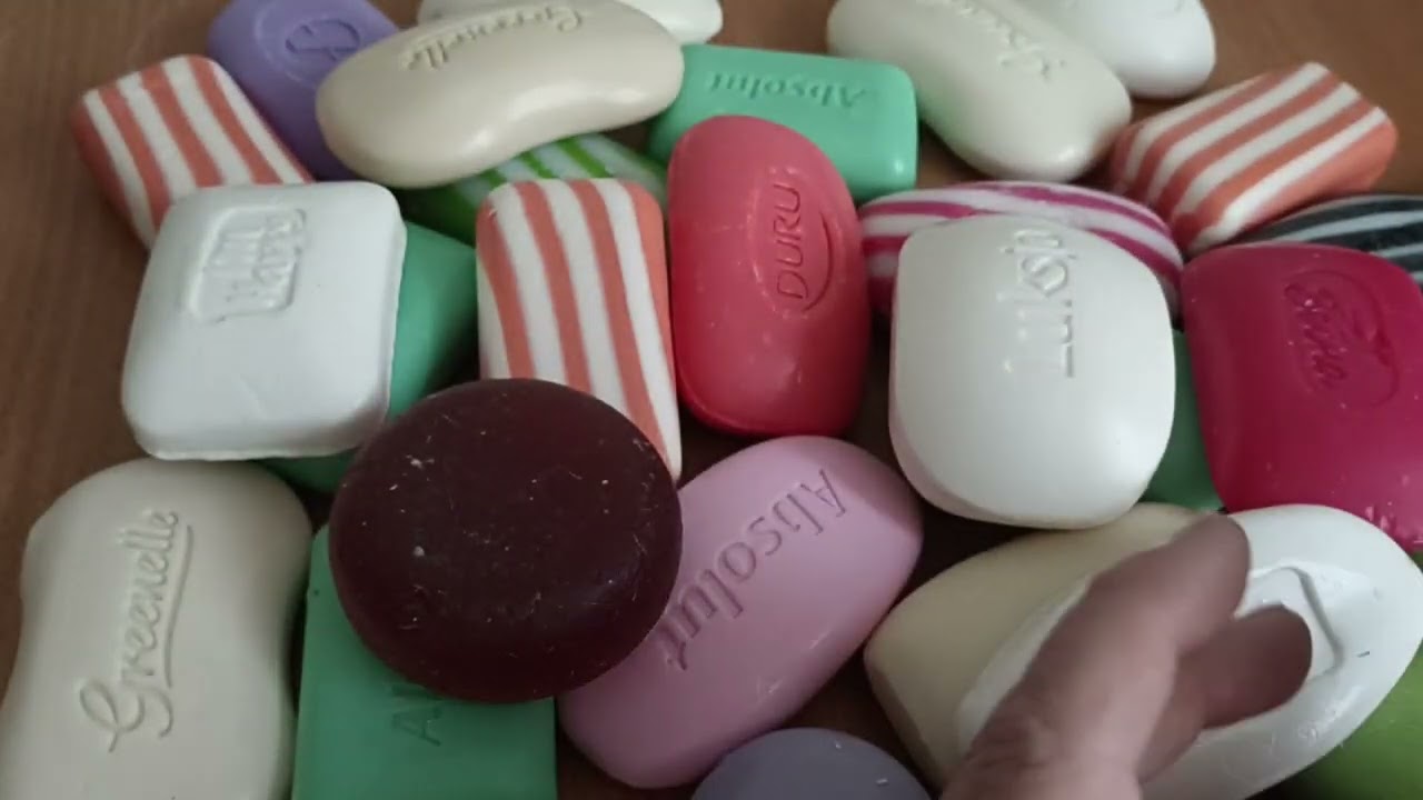 ASMR Soap OPening! Good sound! Relax video !