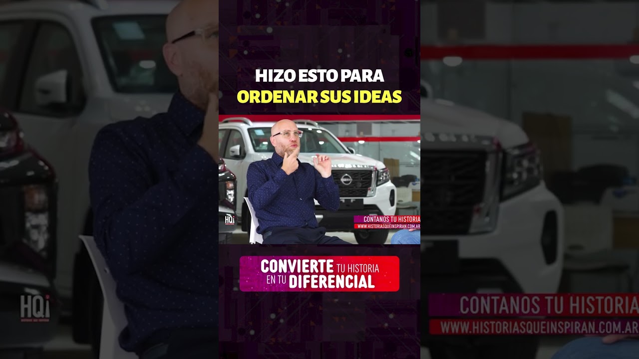 Hizo esto para ordenar sus ideas.