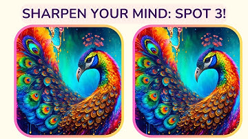 Spot the Differences:  If You Can Find 3 Differences in 30 Seconds, You Are Truly a Genius