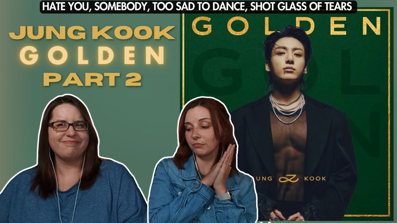 정국 (Jung Kook) GOLDEN: 'Hate You' + 'Somebody' + 'Too Sad to Dance' + 'Shot Glass of Tears' Reaction