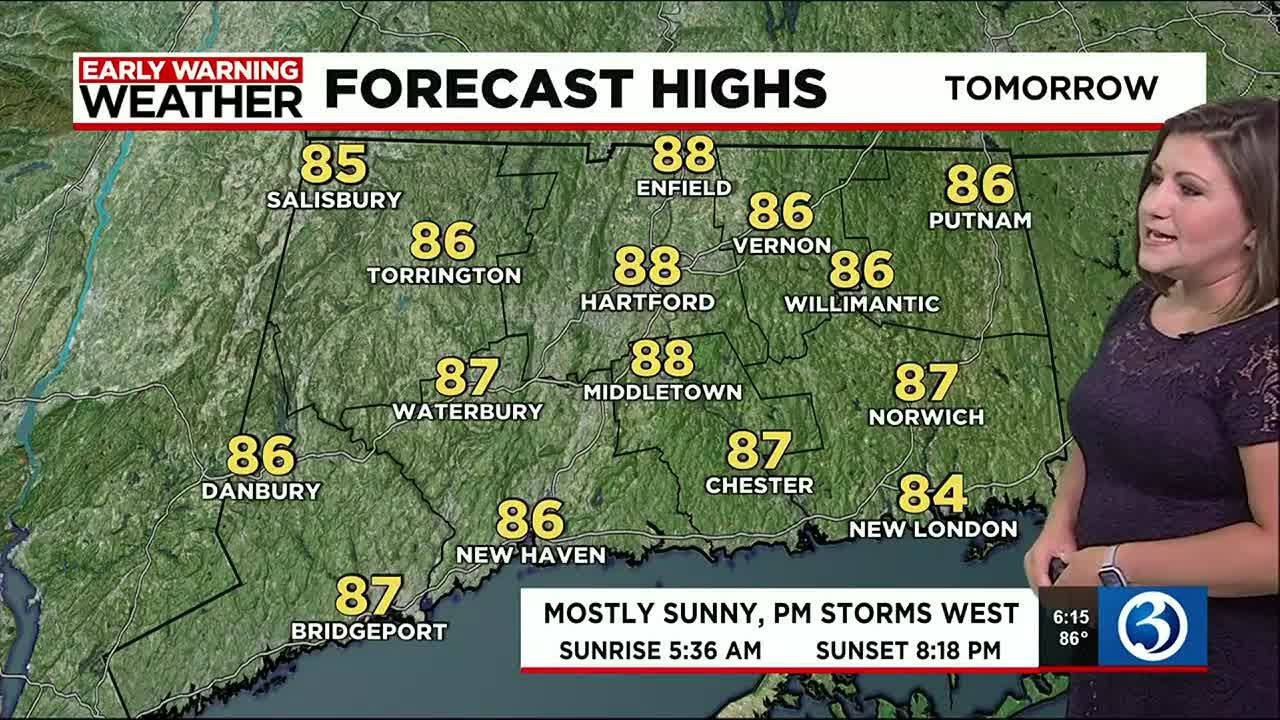 FORECAST: Heat and humidity builds in the week ahead - YouTube