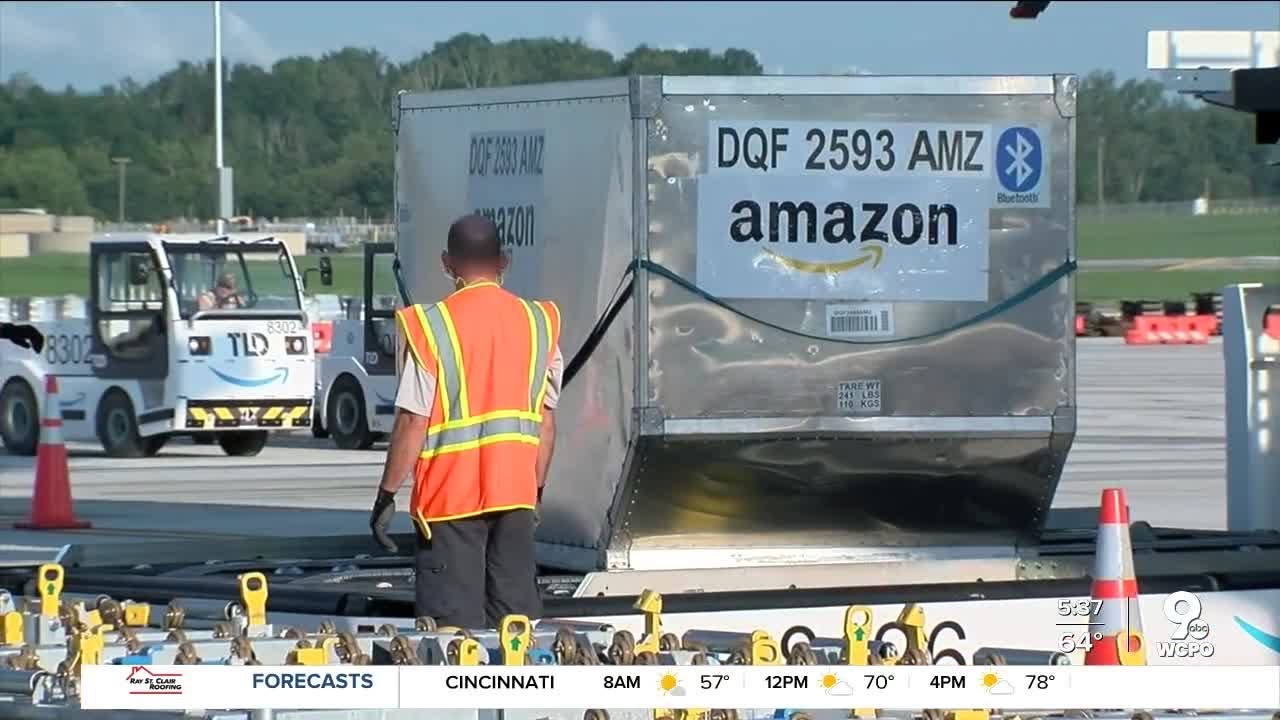 Take a look inside the new Amazon Airhub in Northern Kentucky YouTube