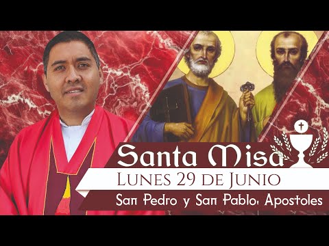 Santa Misa de Hoy Lunes 29 Junio 2026 ✝️ San Pedro y San Pablo ⛪️ #padretoño #fé #iglesia