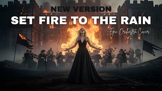 🎼Epic Cinematic | Orchestral Cover of Set Fire to the Rain - Adele |🔥Emotional & Powerful Vocal