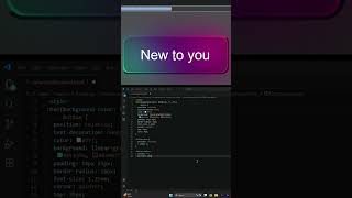 Glass Gradient Button 😍#animation