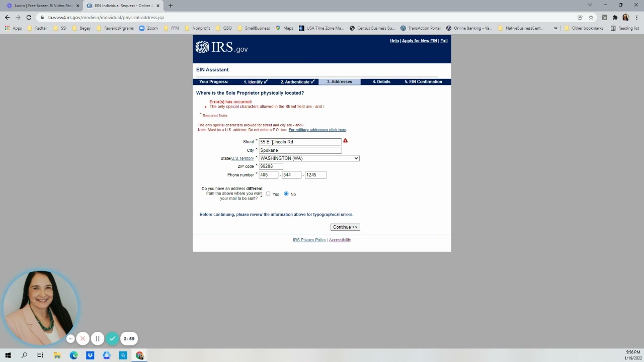 Apply for an Employer Identification Number EIN Online Internal Revenue