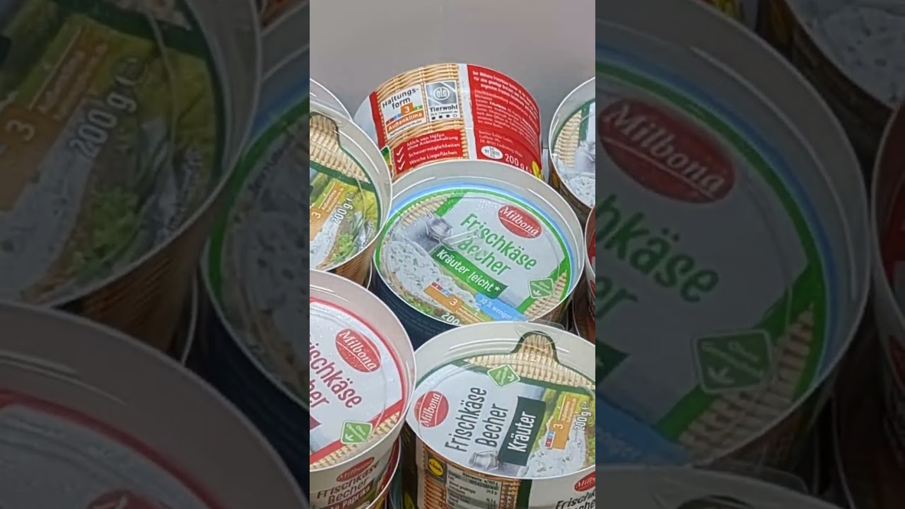 Der Preis für Frischkäse Becher Milbona