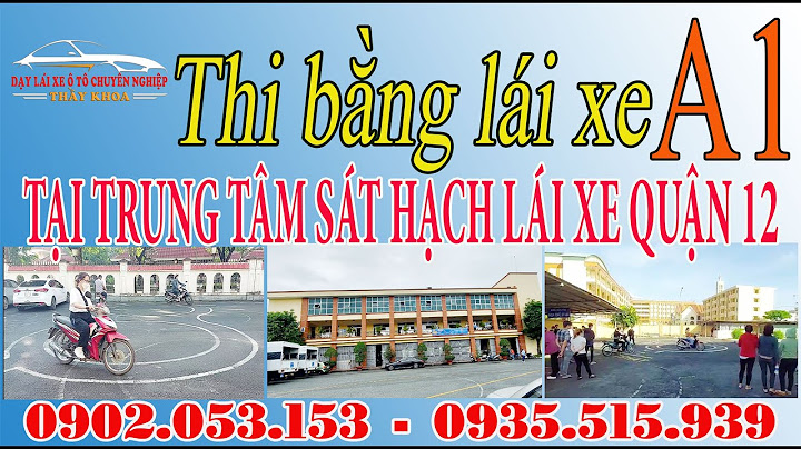 Quy định thi bằng lái xe máy