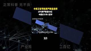中美衛星導航用戶數量懸殊：GPS用戶數超60億，中國北斗令人意外#科普 #科普知識 #科普知識分享