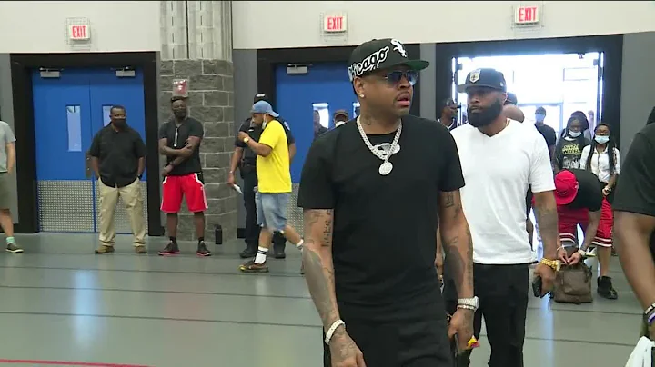 Allen Iverson is special guest during RVA League f...