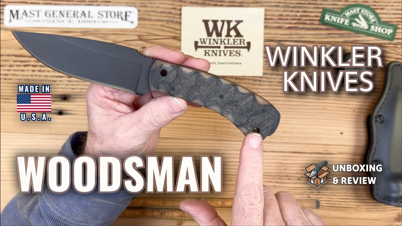 Winkler | Woodsman | Fixed Blade Knife