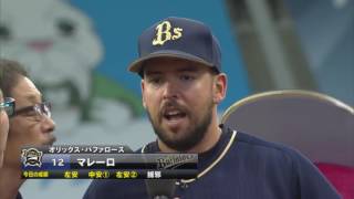 2017年7月2日 オリックス・マレーロ選手ヒーローインタビュー