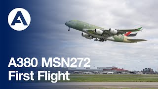 A380 MSN272 First Flight