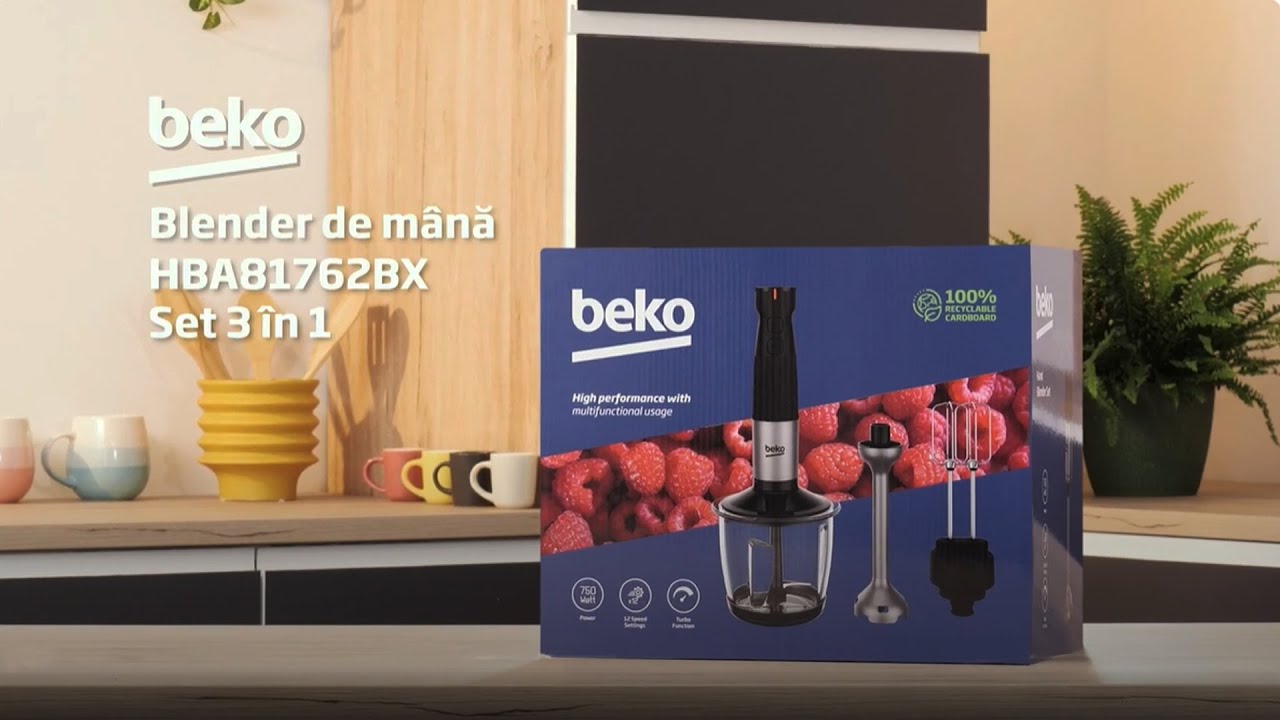 HBA 81762 BX | Blender de mana (750 W) | BEKOGLOBAL