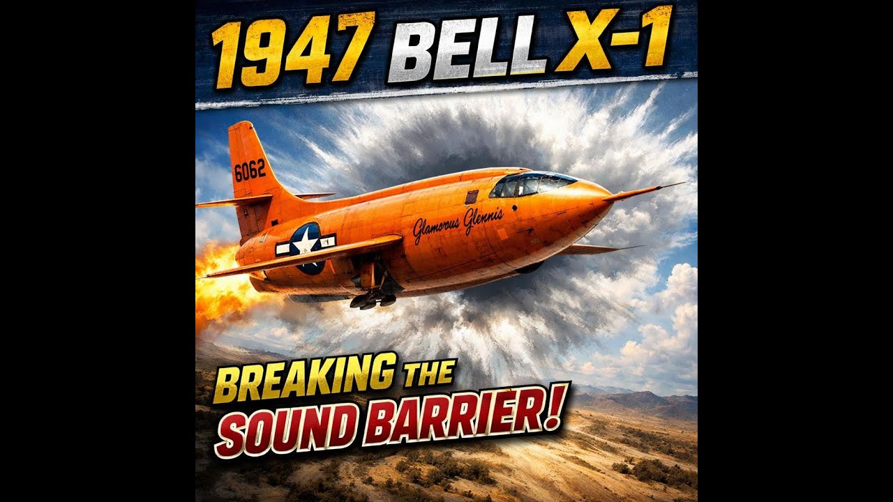 The 1947 Bell X-1 - The Machine That Broke Mach 1