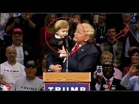 Video: Trump Memeluk Seorang Anak