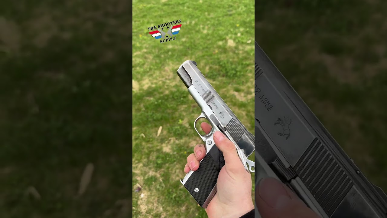 Colt Ace 22LR - Provided by F&E Shooters Supply 