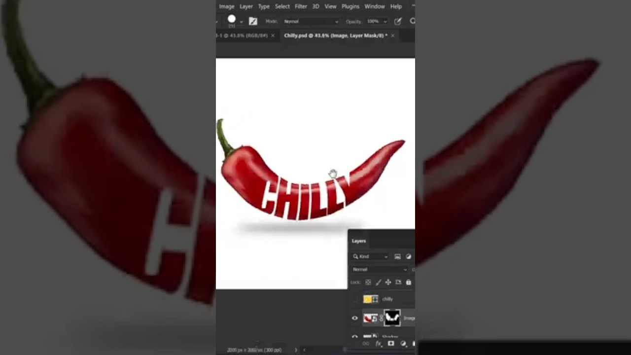 Masking in Photoshop cc 