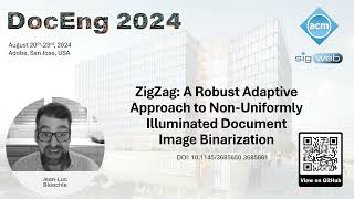 ZigZag: A Robust Adaptive Approach to Non-Uniform Illuminated Document Image Binarisation
