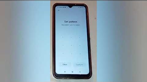 How to set screen lock in redmi 8a,set screen lock setting