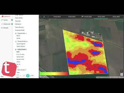 tarla.in Uydu Analizi/NDVI Nedir? - video from Tarla