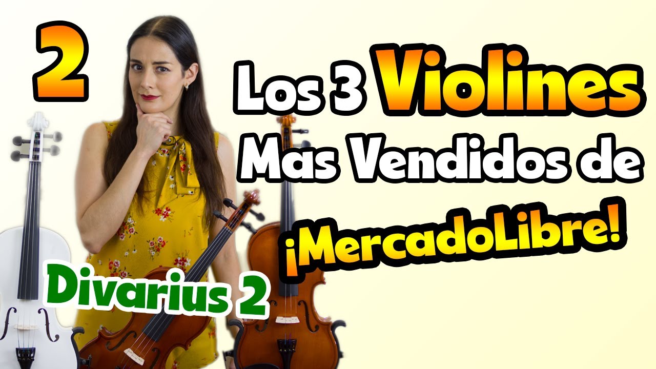 Los 3 Violines Más vendidos de MercadoLibre: Divarius 2 Parte 2 / Review  del Violín Divarius - YouTube