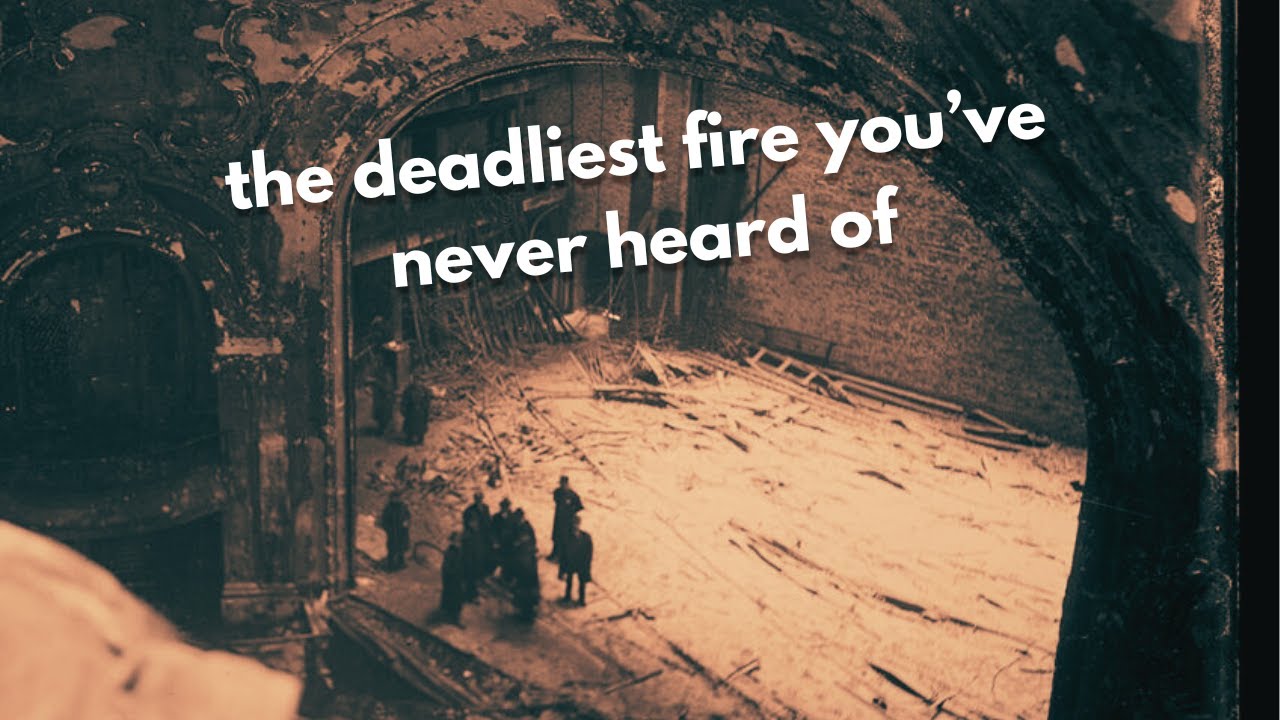 600+ People GONE in Minutes | The Iroquois Theatre Fire