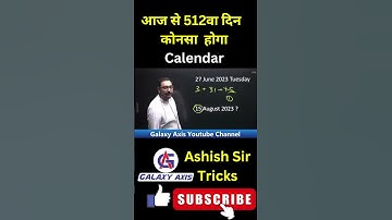 Calendar Vedic Maths trick ll Short Trick #mathstricks  #mathematics #mathstutor #maths #ashishantil