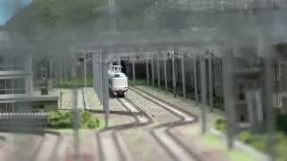 (FHD) 鐵道模型 CTTC運轉會 - 特急 287系 ( 鸛 ) 通過 !~