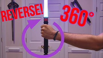 Reverse basic lightsaber spin tutorial