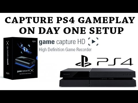 How to Record PS4 On Day One Gameplay Elgato Game Capture HD ...
