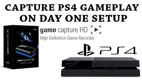 How to Record PS4 On Day One Gameplay Elgato Game Capture HD - TheJollyMage