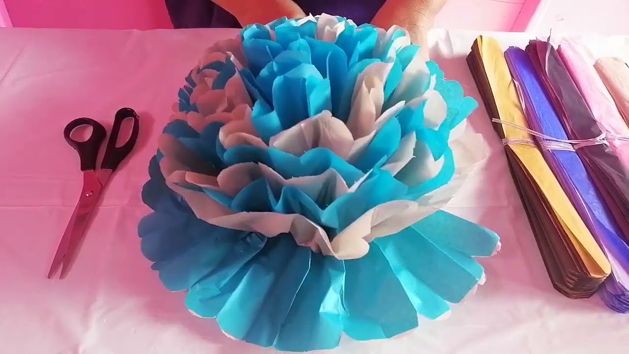 FLORES DE PAPEL CHINA 🌸Combinadas🌸 