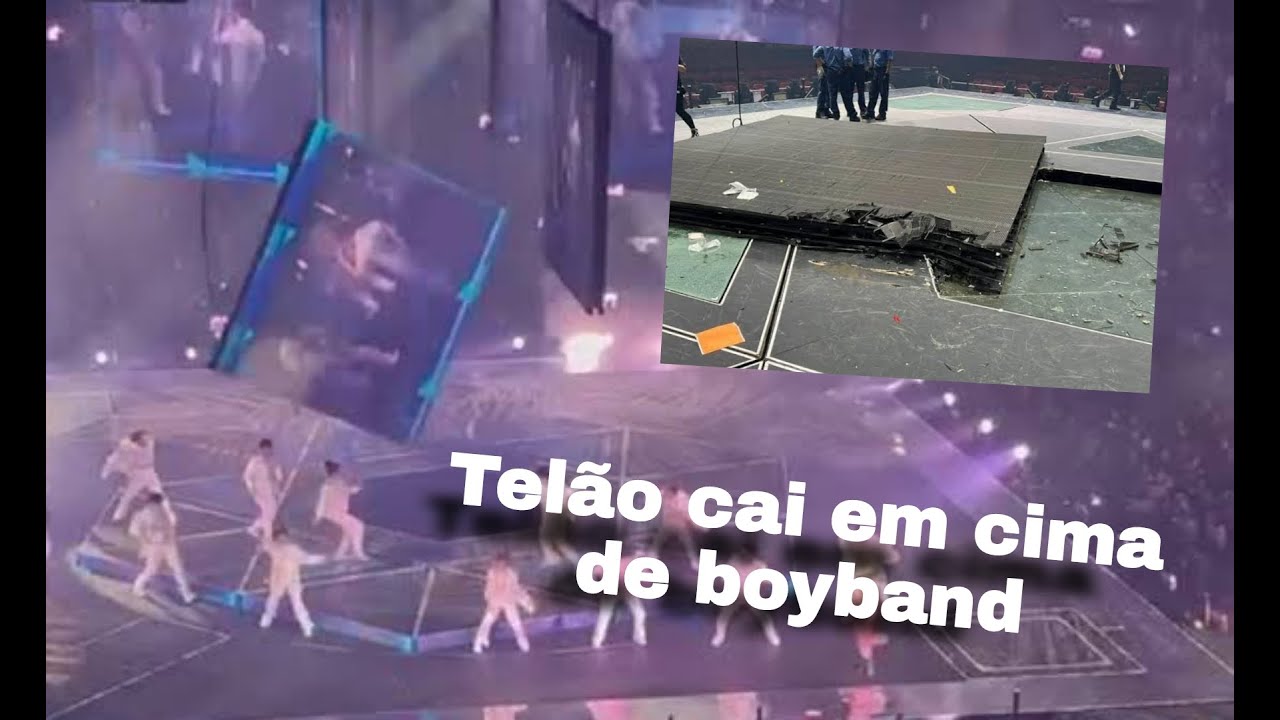 Boyband Mirror sofre acidente em show na cidade de hog kong