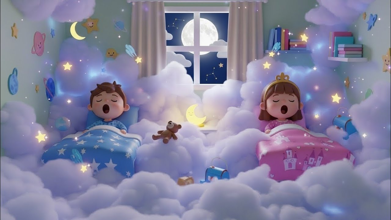 Sleepy Time Song for Kids 😴🌙 | Bedtime Cartoon Music 💤