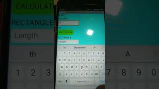 Mensuration Calculator In Mit App Inventor .....