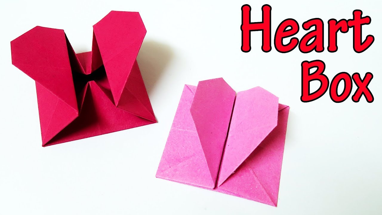 Origami Heart Box Tutorial