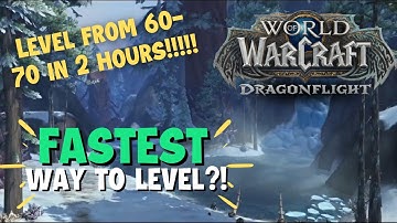 INSANELY FAST way to level alts!! Here