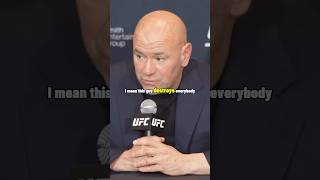 What This Guy Has Done Is Unbelievable - Dana White