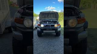 Stedi FJ Cruiser LED headlight upgrade  #fjcruiser #stedi #ledlights