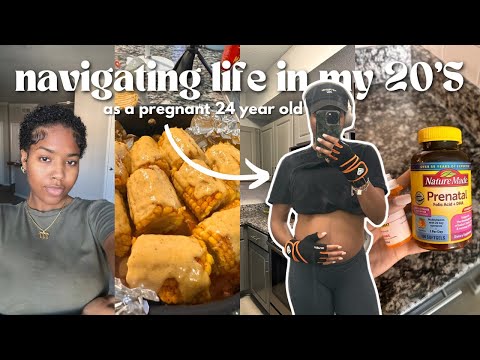 NAVIGATING MY 20’S: PREGNANT AT 24 | COOKING + TIPS, LIFE UPDATES, NEW JOB + SUNDAY RESET! #yesoul