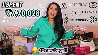 HUGE LUXURY BAG HAUL | Louis Vuitton, Burberry, Jimmy Choo, YSL, Valentino, Tory Burch, Gucci, Coach