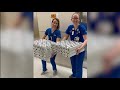 NYC Pizza for Health Care Heroes at Coronavirus Front Lines | NBCLX
